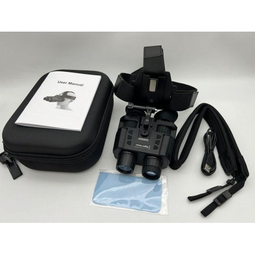 Бинокль ночного видения 3D NIGHT VISION / 4K VIDEO  (с креплением на голову)  в Анапе