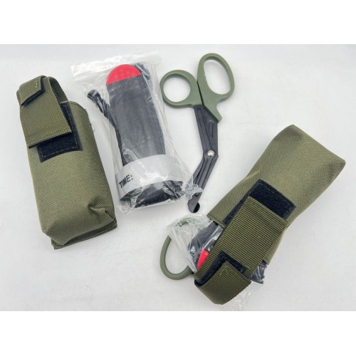 Чехол в комплекте с турникетом 95 см и ножницами для крепления на систему молле в Анапе