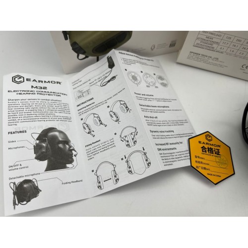 EARMOR M32 активные тактические наушники в Анапе