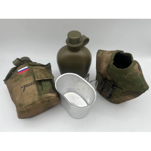 Фляга «7.62 RU» с супницей/котелком в чехле в Анапе