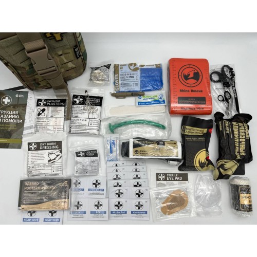 Военная тактическая аптечка RHINO RESCUE 25в1 в Анапе