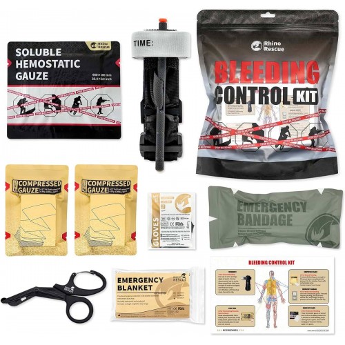 Комплект для остановки кровотечений «Bleeding Control Kit» Rhino Rescue в Анапе