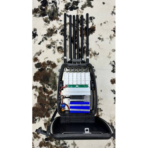 Рюкзак Гарпия CKJ-1704-Mobile подавитель дронов в Анапе 6 каналов 300W