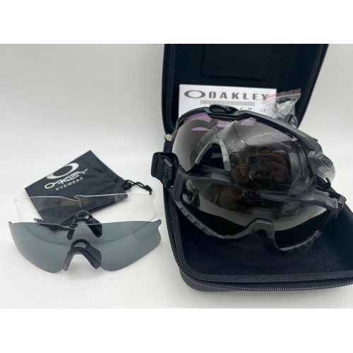 Тактические ударопрочные очки OAKLEY Alpha 2в1 в Анапе