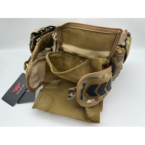 Пояс разгрузочный YAKEDA тактический с подсумками в Анапе