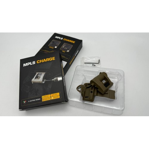 Нашлемный тактический фонарь MPLS Charge аккумуляторный в Анапе