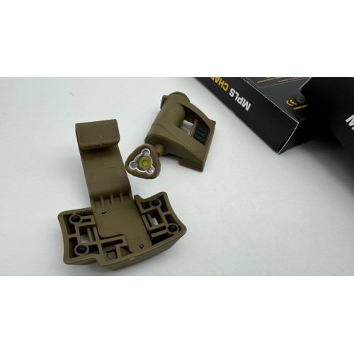 Нашлемный тактический фонарь MPLS Charge аккумуляторный в Анапе