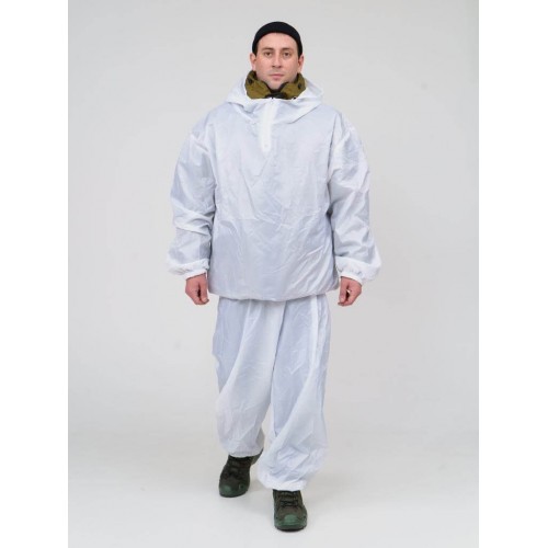 Маскхалат зимний белый в Анапе