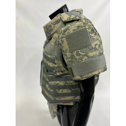 Военный бронежилет пиксельный с плитами в Анапе