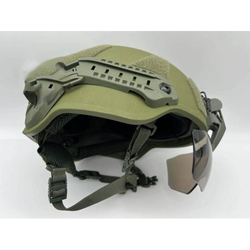 Откидные флип очки с кронштейном на шрауд для тактического шлема в Анапе