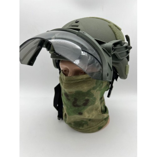 Откидные тактические нашлемные очки с креплением для шлема FAST/MICH/Ops-Core и другим моделям современных тактических шлемов в Анапе