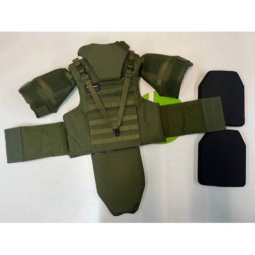 Бронежилет штурмовой с бронеплитами Бр5 и 6 в Анапе