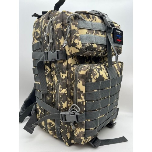 Рюкзак тактический 45 л пиксель/серый в Анапе