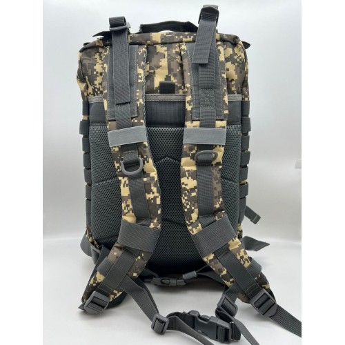 Рюкзак тактический 45 л пиксель/серый в Анапе