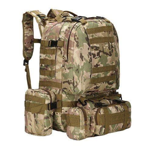 Рюкзак тактический 55 л со съемными подсумками в Анапе