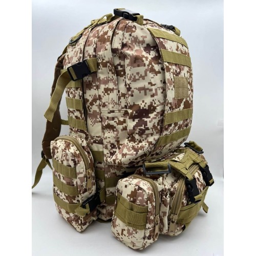 Рюкзак тактический 55 л песок/пиксель в Анапе