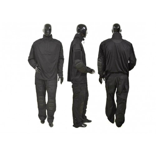 Тактический боевой костюм, чёрный в Анапе