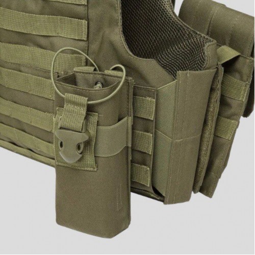 Тактический разгрузочный жилет «5 / пять карманов» с подсумками Tactical Molle Plate Carrier для съемных бронепластин в Анапе