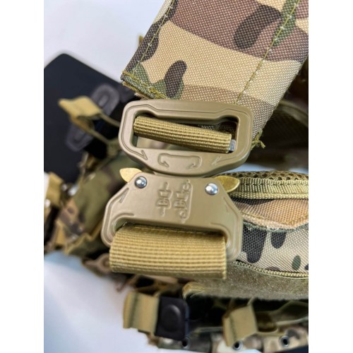 Жилет (плитник быстросъёмный/разгрузка) с возможностью установки боковых плит или боковых баллистических пакетов в Анапе